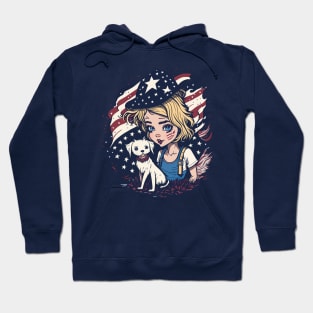 Patriotic Cat Mother Hoodie